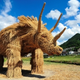 Image for article titled Japan's Straw Beasts Are Huge, Wonderful, and Highly Flammable